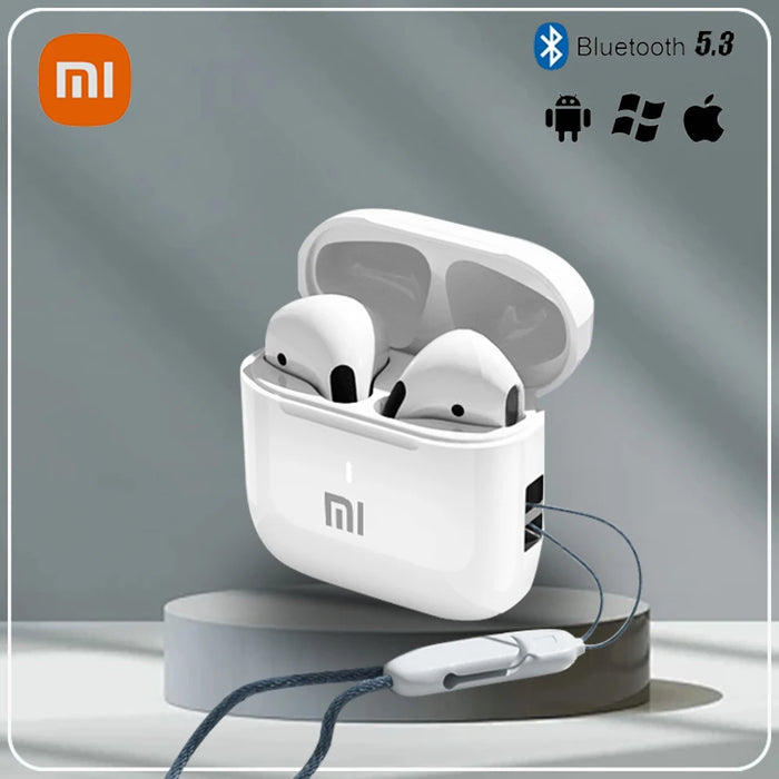 XIAOMI MIJIA Buds5 Auriculares Inalámbricos con Sonido HIFI, Bluetooth 5.3, Resistentes al Agua y Micrófono para Deportes y Juegos en Android e iOS