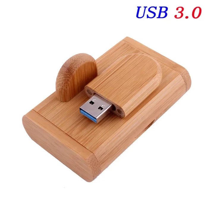 Coffret cadeau de mariage clé USB 3.0 Logo gratuit clé USB en bois clé USB haute vitesse 64GB/32GB/16GB/8GB/4GB capacité réelle