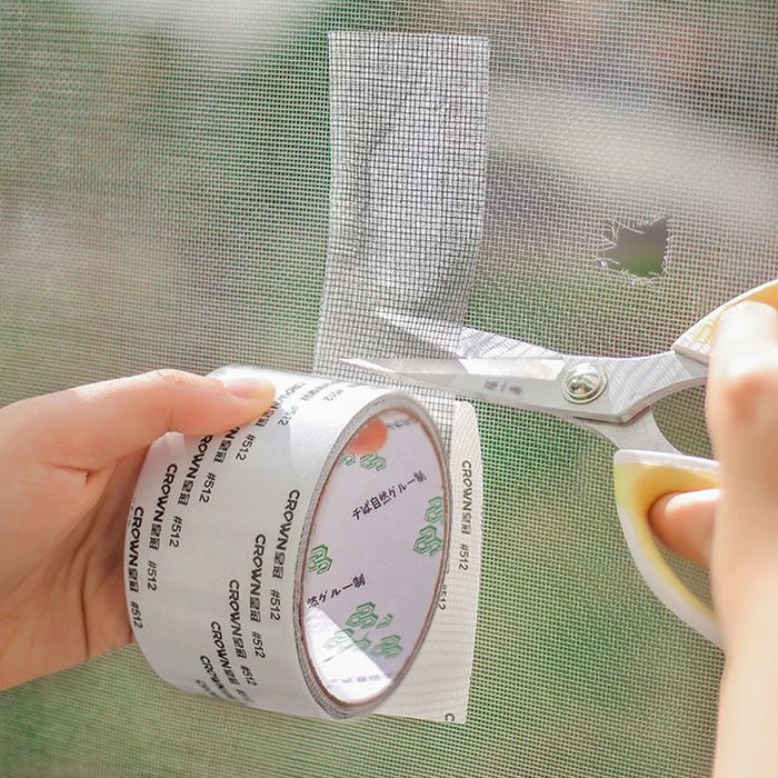 Patch de moustiquaire imperméable auto-adhésif pour une réparation rapide des moustiquaires de fenêtre-solution anti-insectes, 1 pièce