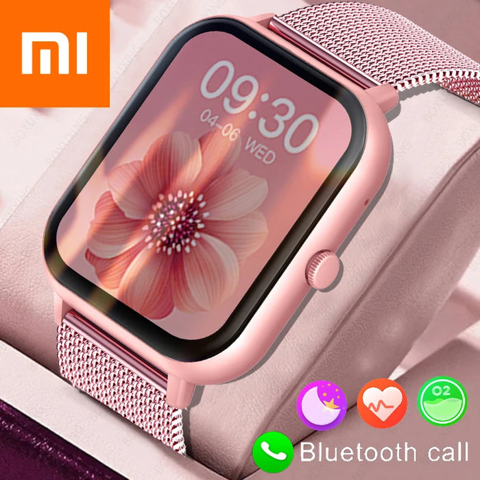 Xiaomi Cool montre intelligente pour les femmes montre personnalisable montre intelligente pour Android iOS étanche Bluetooth montre de musique horloge entièrement tactile