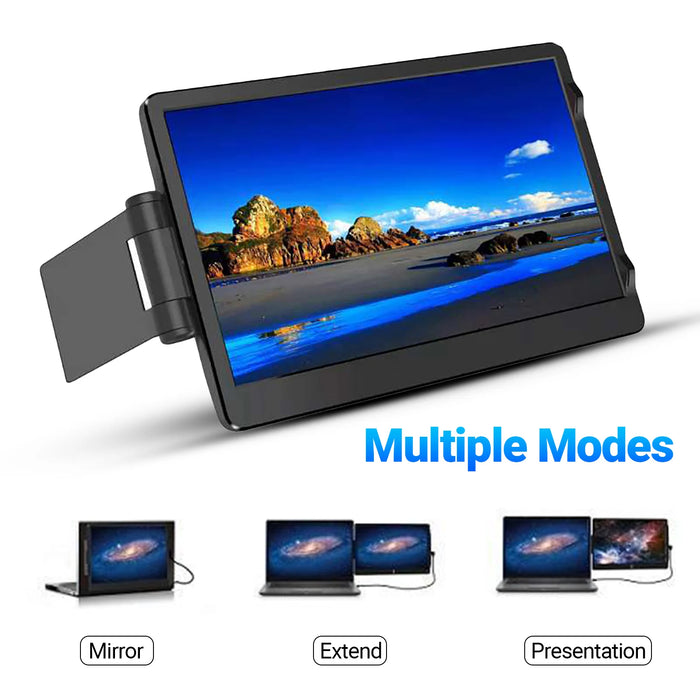 Pantalla portátil EM116 de 11,6 pulgadas: monitor de juegos y portátil ampliado con conexión USB-C