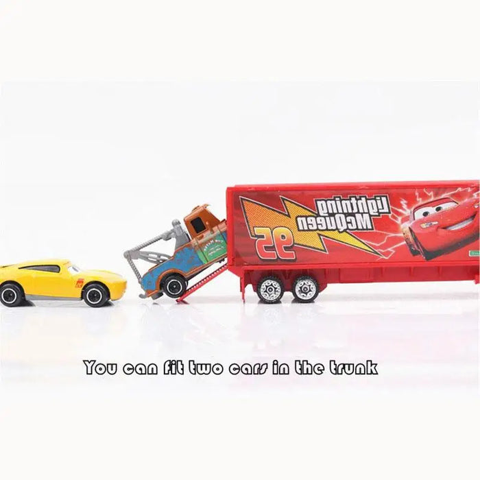 Disney Pixar Cars 3 6–7-teiliges Spielzeugset – enthält Lightning McQueen und Jackson Storm 1:55 Druckgussmodelle