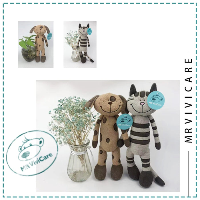 MR ViviCare Juguete de Peluche para Gato: Juguete de Peluche Suave y Lindo para niños, Perfecto como Accesorios para Fotos y Regalos de cumpleaños