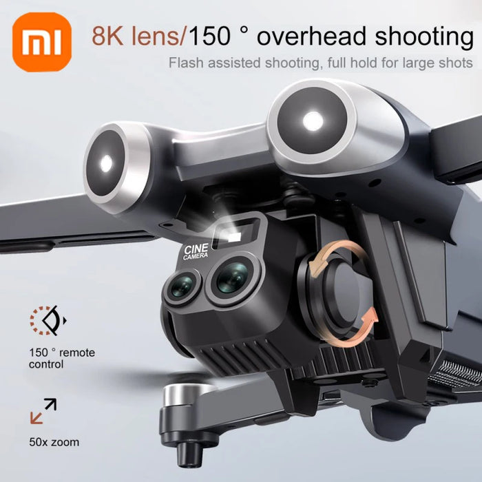 Xiaomi V600 Mini Drone 4 Pro Max Professionelle HD Dual Kamera Optischer Fluss Positionierung Ausweichende WIFI UAV GPS Quadcopter 2024 Neue