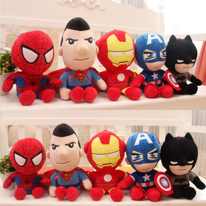 Muñeco de peluche Spiderman 20-30 cm - Juguete suave Marvel para niños, regalo de Navidad ideal