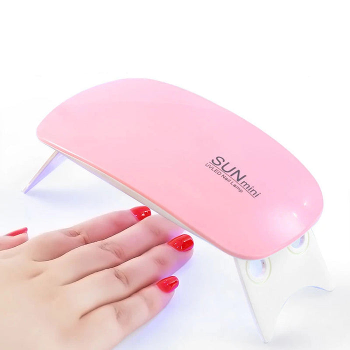 Ensemble de gel pour ongles en poly avec lampe LED 6 W – Kit de manucure complet pour une extension rapide des ongles et la construction du bout des doigts avec outil de nail art en polygel