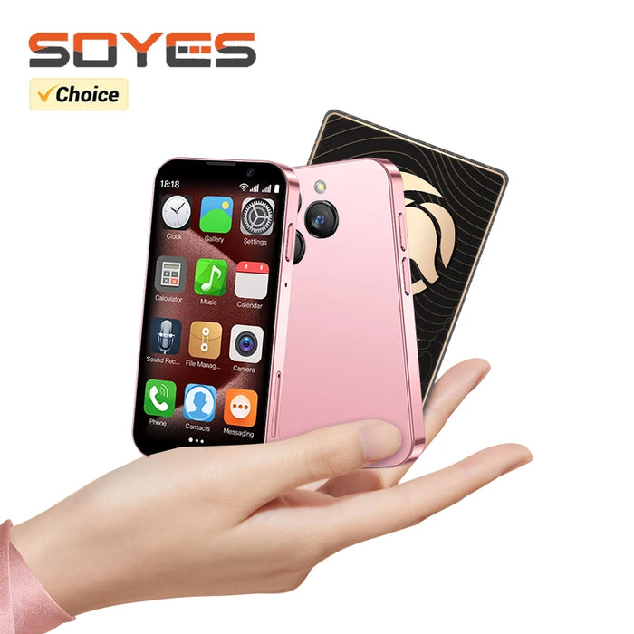 SOYES XS18 Pro 3.0" Mini teléfono inteligente con Android 8.1, reconocimiento facial, 2GB RAM, 16GB ROM, Dual SIM, teléfono compacto 3G