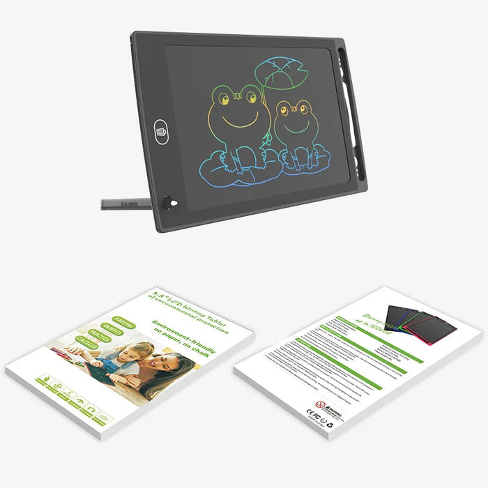 Tablette d'écriture et de dessin LCD créative de 6,5 pouces - Planche à dessin éducative pour enfants et étudiants