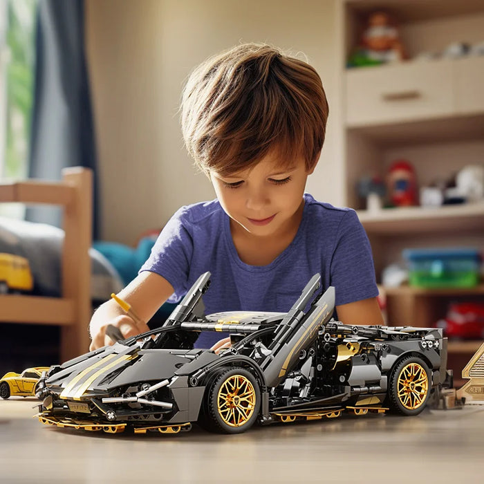 ToylinX Technology Building Blocks Car Racing Vehicles Playset para niños - Regalo para días festivos y fiestas