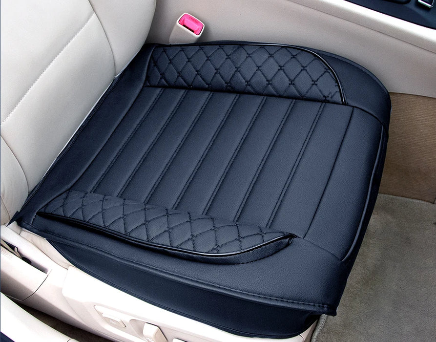 Funda para asiento de automóvil de alta calidad: cuero PU impermeable integral con ajuste universal para asientos de automóvil y accesorios para automóvil