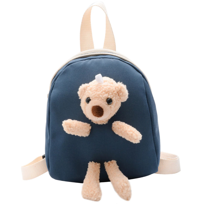 Personalisierter Kinder-Plüsch-Teddybär-Rucksack – Cartoon-Schultasche für Kleinkinder, Tierrucksäcke als Geschenke für Jungen und Mädchen