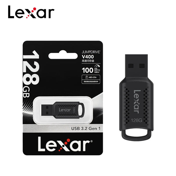 Unidad flash USB Lexar V400 32GB 64GB USB3.0 con velocidad de lectura de hasta 100 MB/s para PC