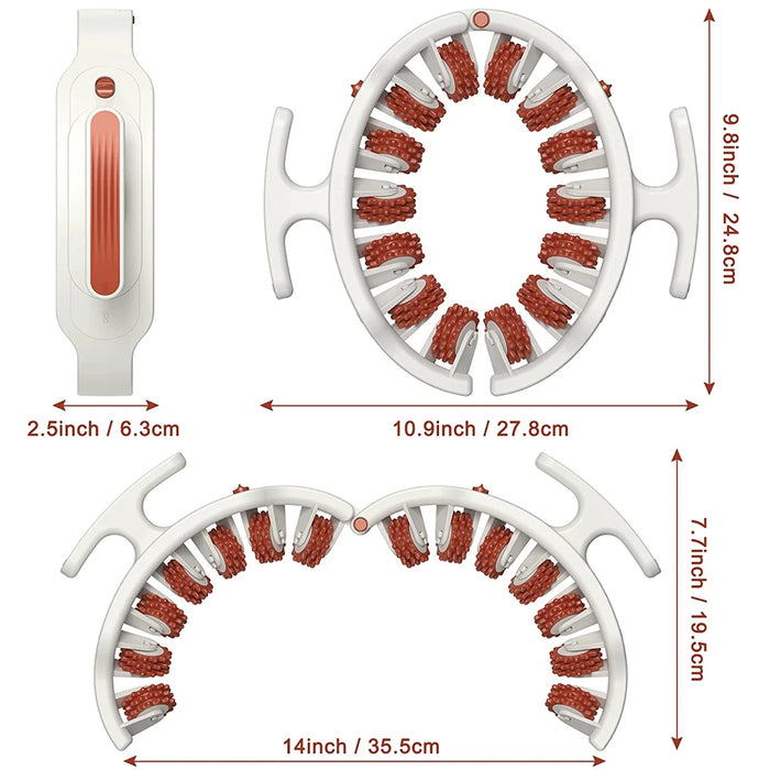 Manuelles Cellulite-Massagegerät – Bein-, Nacken-, Arm- und Fußmuskelrollen, multifunktionaler Beckenbodenmuskeltrainer