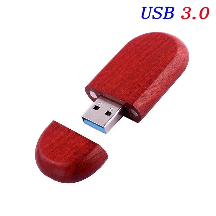 JASTER USB 3.0 haute vitesse LOGO en bois + boîte LOGO personnel client clé USB 8GB 16GB 32GB 64GB clé USB clé USB disque U