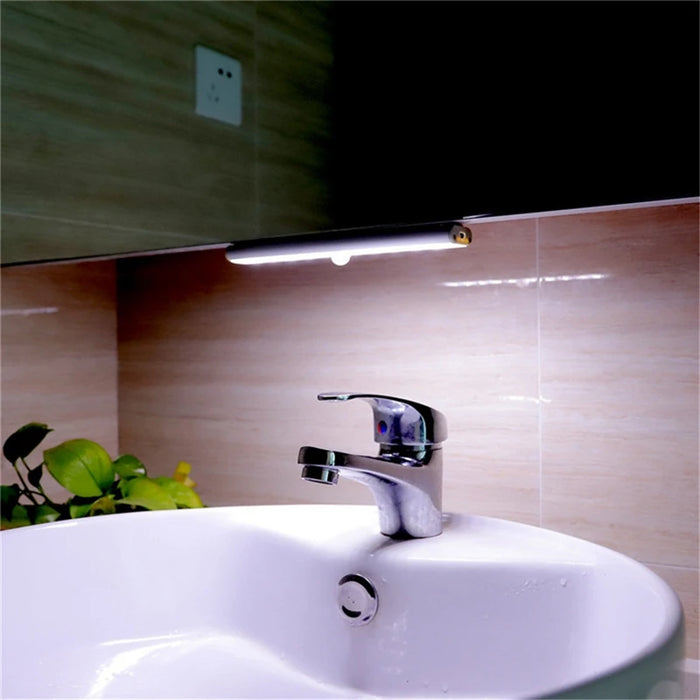 Luz nocturna LED inalámbrica con sensor de movimiento para cocina, dormitorio, armario, escaleras e iluminación de fondo