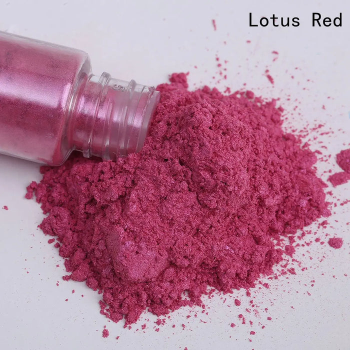 Vibrant Mica Powder Pigments for Nail Art, Glitter Crafts, Soap Making, Epoxy Resin, Eyeshadow, Lipstick, and Car Paint