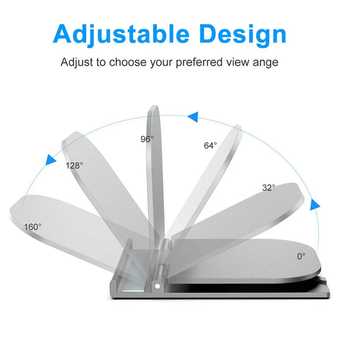 Soporte de escritorio para teléfono móvil, soporte plegable portátil para teléfono móvil, soporte de escritorio para iPhone 15, 14, 13 Pro Max, iPad y teléfono inteligente