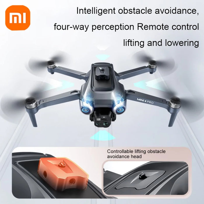 Xiaomi V600 Mini Drone 4 Pro Max Professionelle HD Dual Kamera Optischer Fluss Positionierung Ausweichende WIFI UAV GPS Quadcopter 2024 Neue