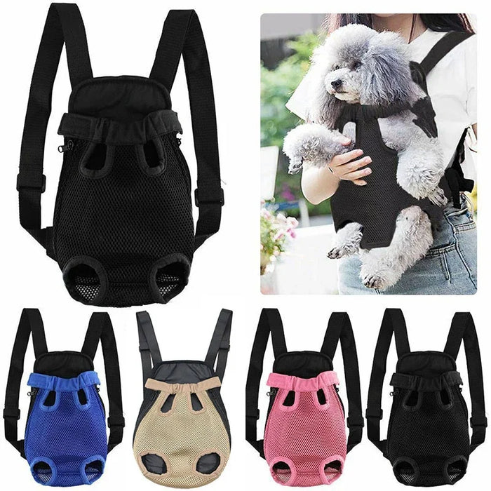 Mochila porta perros de malla de camuflaje: transpirable, ligera y duradera para perros y gatos pequeños