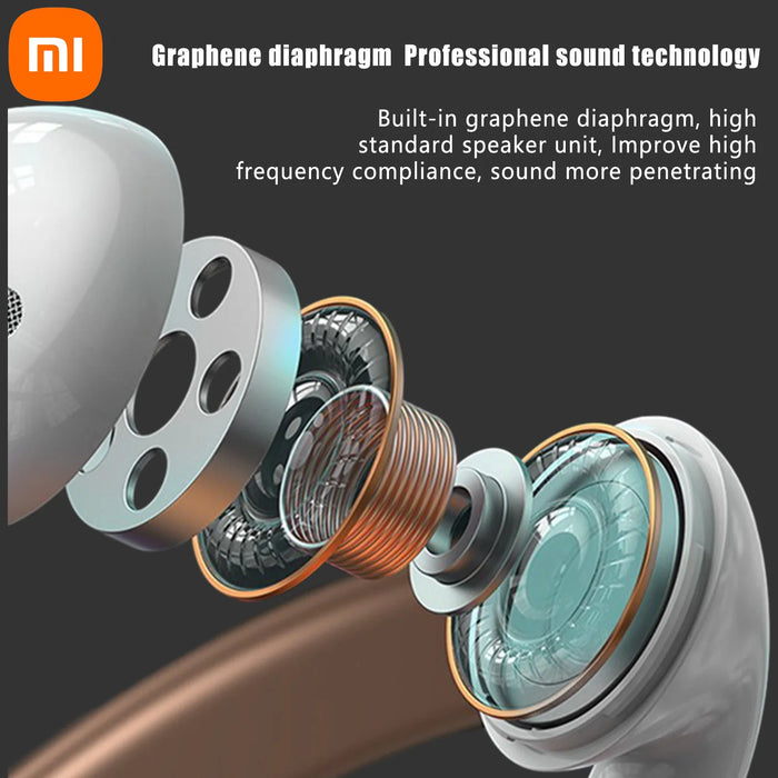 XIAOMI MIJIA Buds5 Auriculares Inalámbricos con Sonido HIFI, Bluetooth 5.3, Resistentes al Agua y Micrófono para Deportes y Juegos en Android e iOS