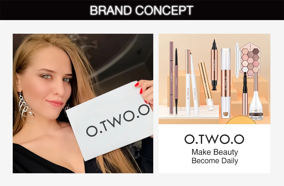 O.TWO.O Contour Stick Cream Langlebiger, leichter Textmarker-Stick, einfach zu formender Gesichts-Concealer, Bronzer, Make-up-Stift