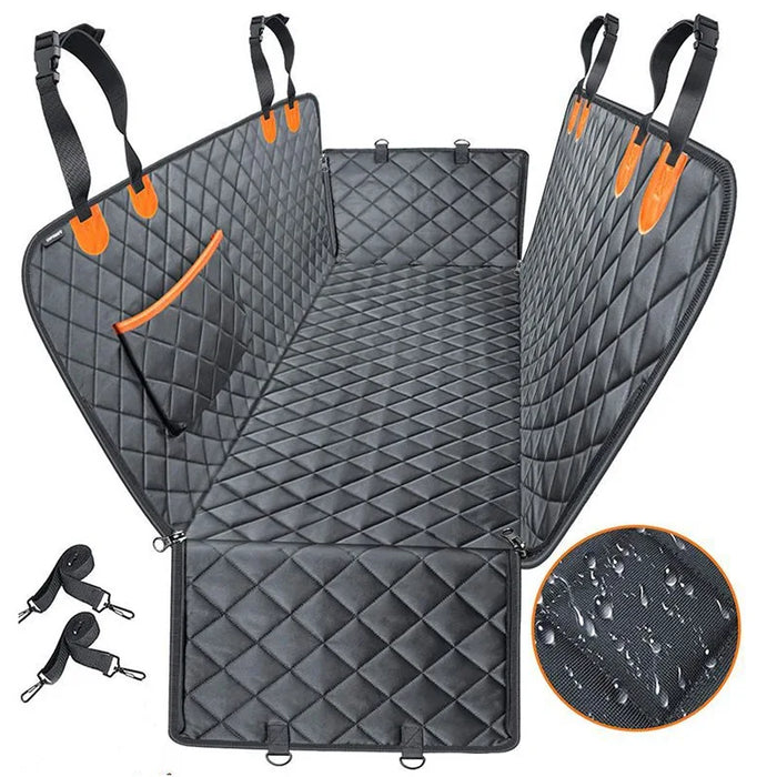 Funda impermeable para coche para perros, hamaca para perros pequeños, medianos y grandes, alfombrilla de seguridad para el asiento trasero