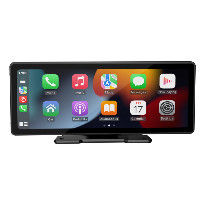 BQCC – écran Carplay Portable sans fil de 10.26 pouces, caméra de recul HD, autoradio DVR MP5, lecteur vidéo multimédia, Android Auto