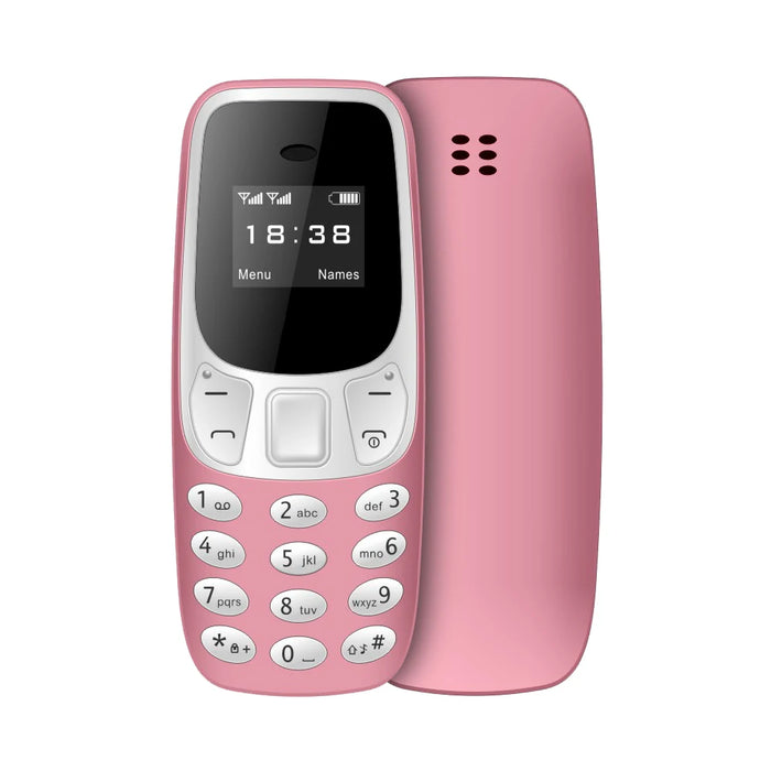 SERVO BM10 Super Mini téléphone portable double SIM avec Bluetooth, voix magique, faible rayonnement et prise en charge multilingue