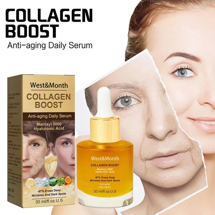 Collagen Boosting Face Serum – Feuchtigkeitsspendendes, straffendes und glättendes Serum für die koreanische Hautpflege