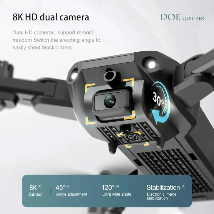 Xiaomi 4DRC V23 Mini Drohne 4K Professional mit 1080p Weitwinkel HD Dual Kamera Wifi Hindernisfreie Quadrocopter RC Drohne Geschenk