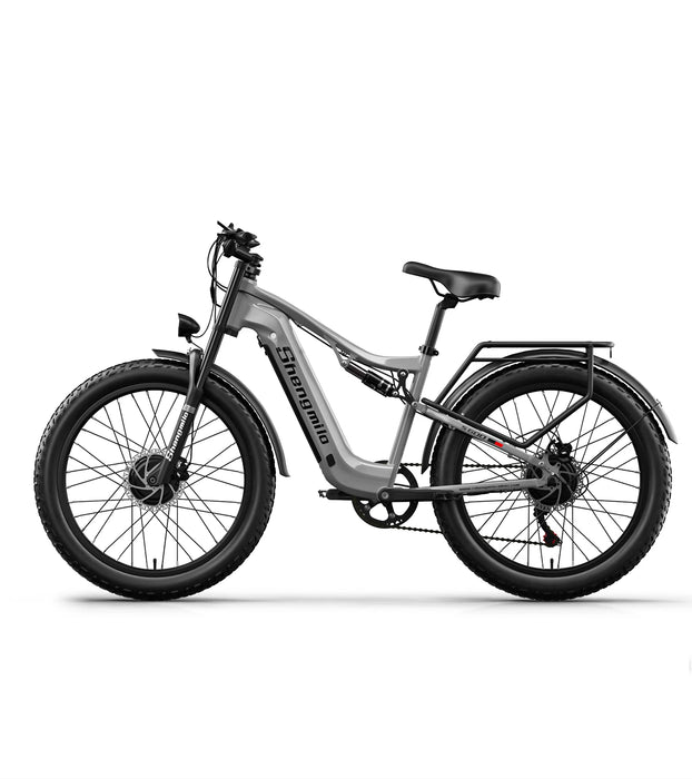 Shengmilo S600 26 Zoll Elektrofahrrad 2000W Motor Fat Bike 48V17.5AH Herren Mountainbike Erwachsene City Bike Ebike