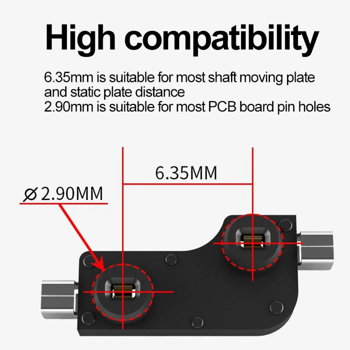 Conectores hembra PCB Kailh intercambiables en caliente CPG151101S11 - 110/90 piezas para interruptores Outemu y Cherry MX en teclados mecánicos