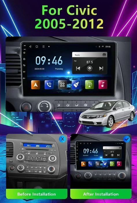 BOSSCAR sans fil GPS FM autoradio 2Din Android Carplay universel 7 "9" 10 "écran tactile multimédia lecteur vidéo MP5 MP4 autoradio