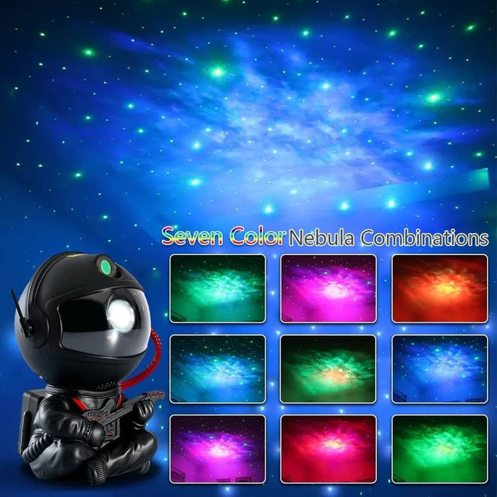 Astronaut Star Projector with LED Starry Sky Night Light for Kids' Rooms and Home Decor