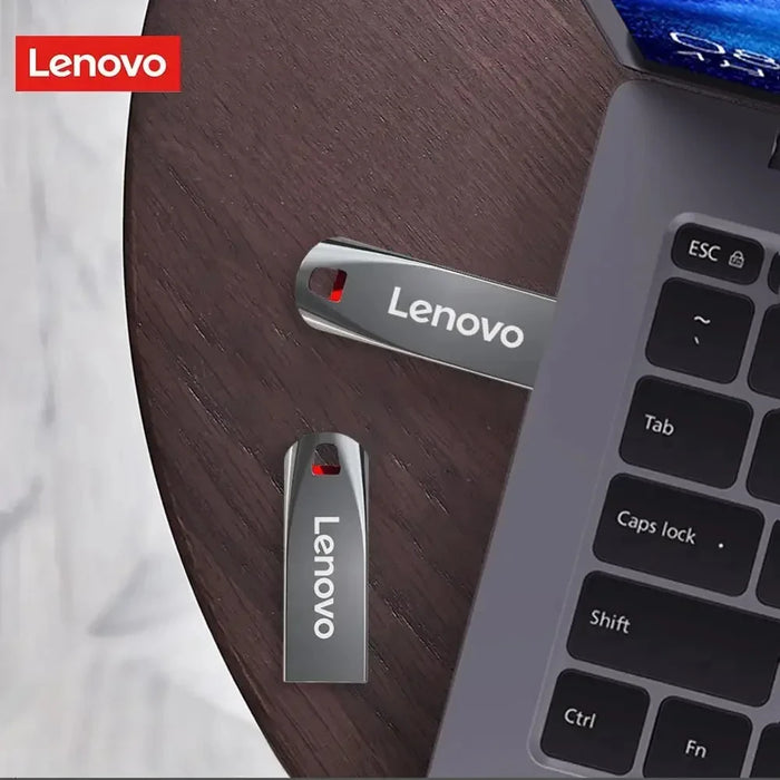 Lenovo-unidad Flash de Metal USB 3,0, 2TB, Pendrive de alta velocidad, 1TB, 512GB, 256GB, unidad Usb portátil, resistente al agua