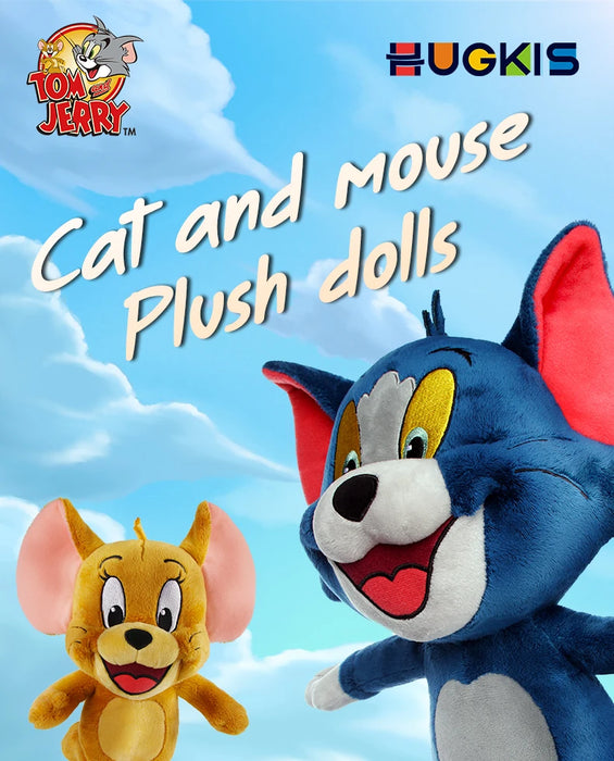 Tom y Jerry Peluche Gato y Ratón Tuffy Nibbles Peluches Fuzzy y Figuras Coleccionables