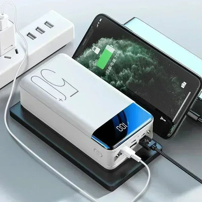 200.000 mAh Powerbank mit großer Kapazität für Mobiltelefone – Superschnelles Aufladen für Mobiltelefone, Tablets und Computer