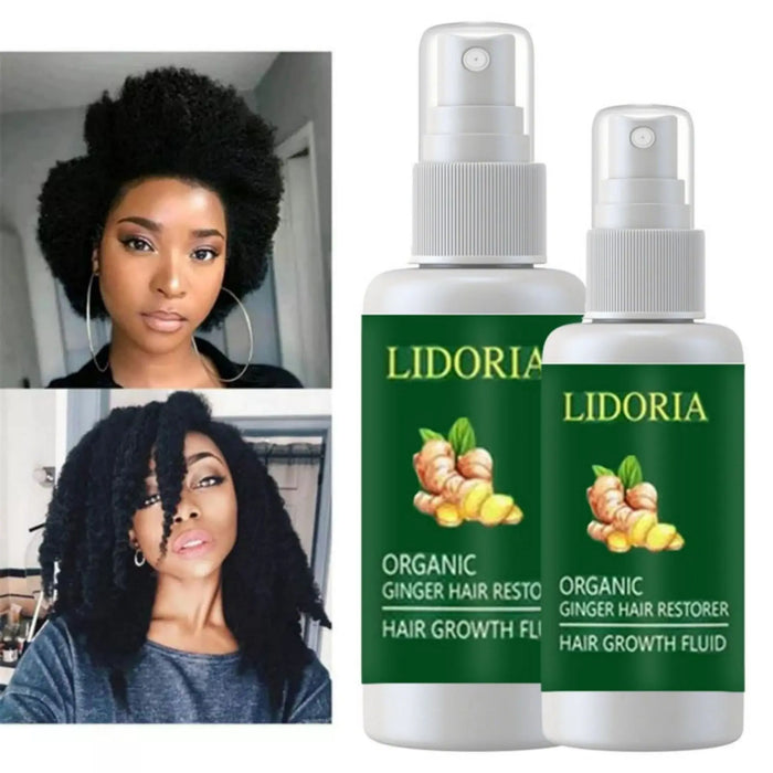 Suero capilar para un crecimiento rápido - Cuidado natural para cabello grueso y reparación del cuero cabelludo, combate la caída del cabello y el cabello dañado.