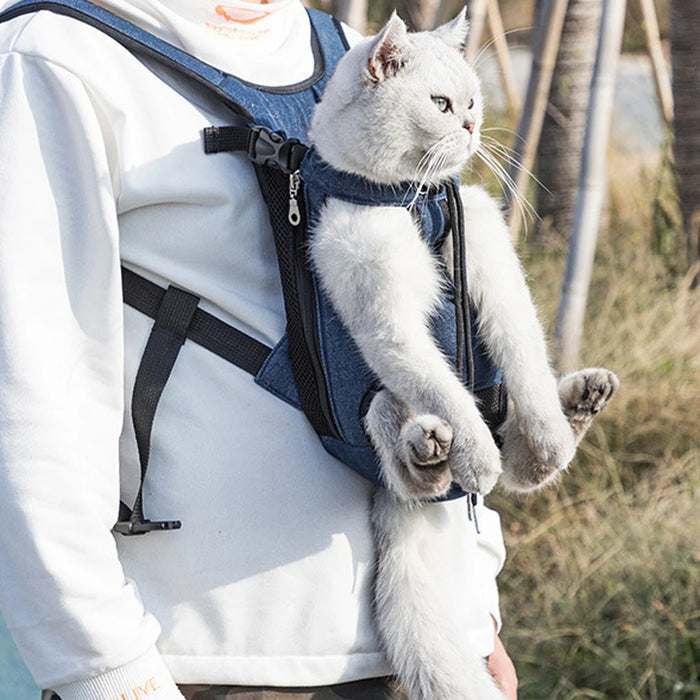 Nouveau Porte-chien Camouflage extérieur-sac à dos respirant pour petits chiens et chats