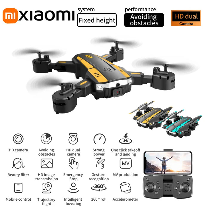 Xiaomi T6 Drohne 8k HD Professionelle GPS-Kamera Hindernisvermeidung Luftaufnahmen Optischer Fluss Faltbarer Quadcopter Spielzeug Geschenk