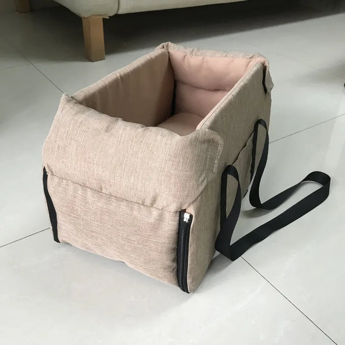 Siège d'auto pour chiens - Lit pour chien portable pour petits chiens et chats, sac de sécurité pour voyage, accessoires pour chiens