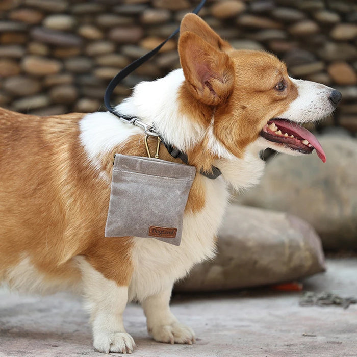 Leckerlibeutel für das Hundetraining im Freien – tragbarer und langlebiger Leckerlibeutel für Hunde, ölbeständiger Futterspender