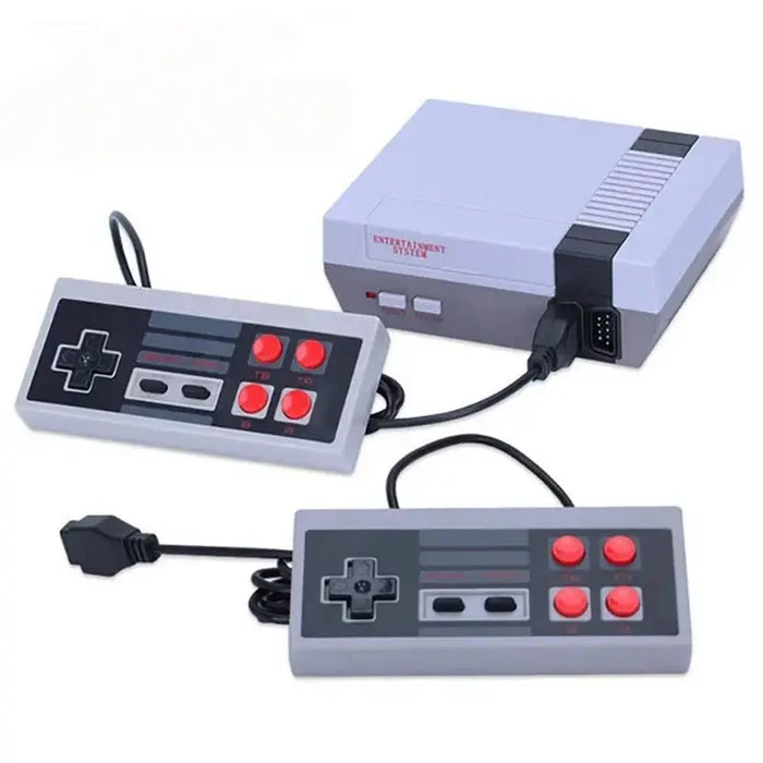 Tragbare Spielekonsole, Mini-Retro-Videospielsystem mit 620 integrierten Spielen, 8-Bit-FC-NES-TV-Konsole für Weihnachtsgeschenke