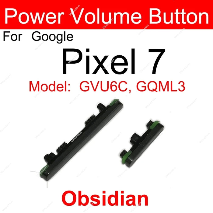 Pièces de réparation bouton power et volume pour Google Pixel 6 Pro, 7 Pro et 8 Pro