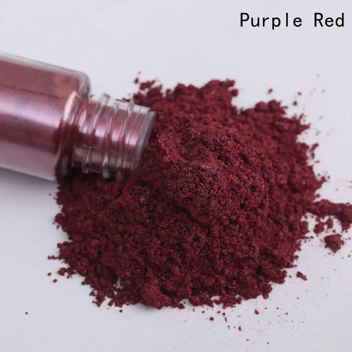 Vibrant Mica Powder Pigments for Nail Art, Glitter Crafts, Soap Making, Epoxy Resin, Eyeshadow, Lipstick, and Car Paint