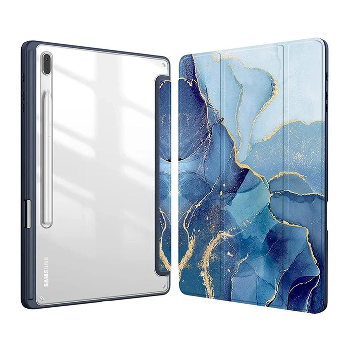 Funda protectora con portalápices para Samsung Galaxy Tab S9 FE 11 Plus y 12,4 pulgadas 2023 - Funda para Tab A9 S9 S8 S7 11" Plus 12,4" Funda