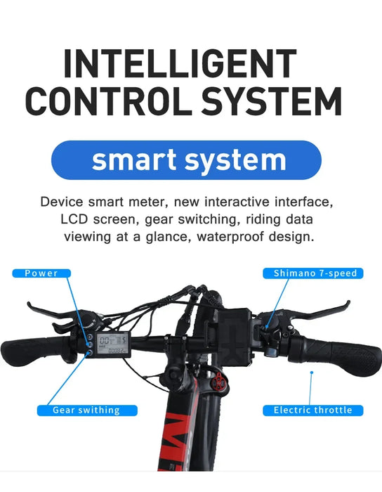 2024 LAFLY X3 PRO 27.5 pouces 1000W vélo électrique pliant 48V VTT VTT assisté au Lithium