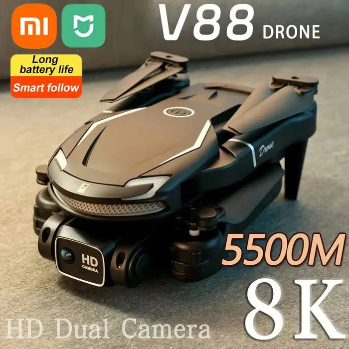 Xiaomi MIJIA V88 Drone 8K 5G GPS Electrónica aérea profesional HD con cámara dual Quadcopter UAV