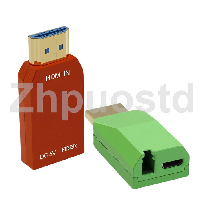 Mini 4Kx2K HDMI Fiberomvandlare 30Hz/60Hz 10.3Gbps OM3 multimodo hasta 300M