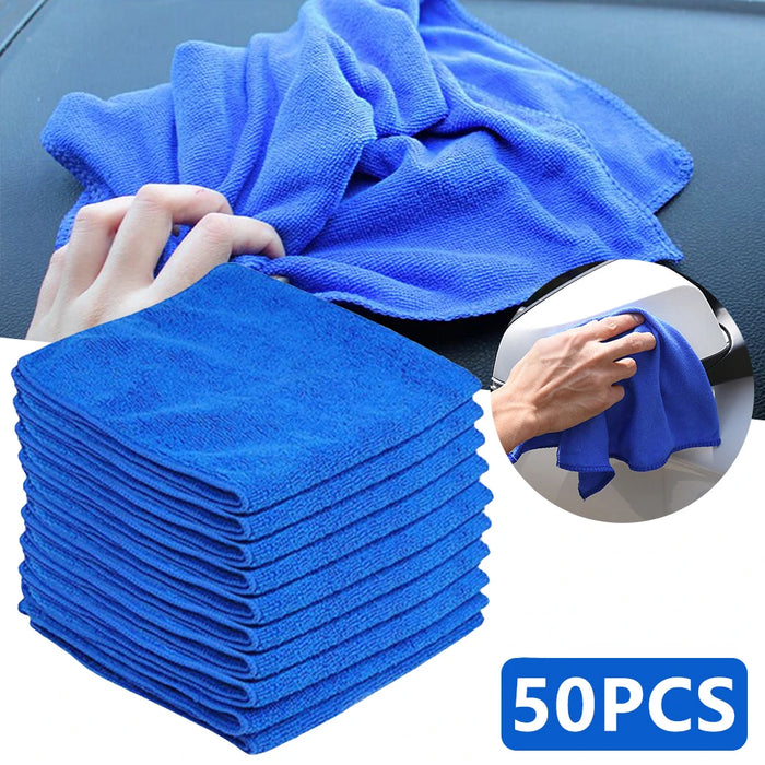 Microfiber Cleaning Cloths Lint Free Reusable Super Absorbent Cleaning Towels For Car Window